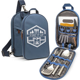 BOMKI 13 PC Grilling & Cooking Essentials - Blue
